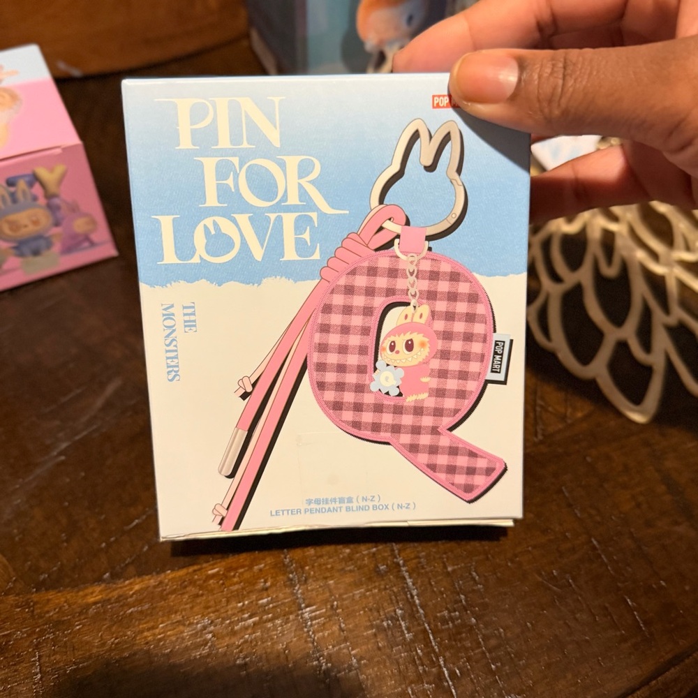 Pin for love letter W